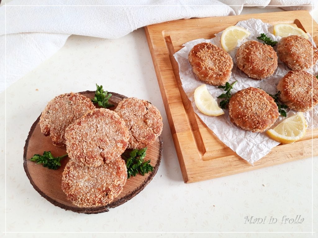 Tuna and Potato Patties in a Pan and Air Fryer