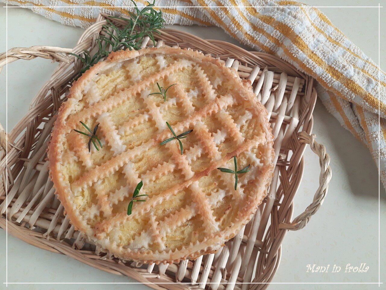 Potato Tart in Puff Pastry