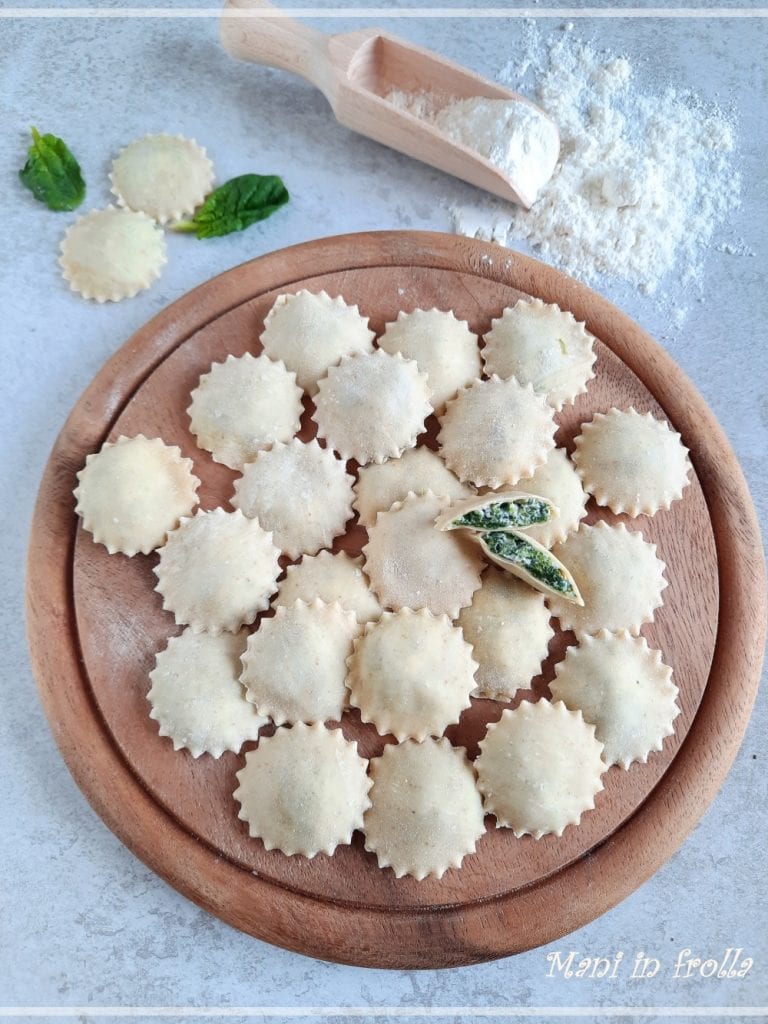 Homemade Ricotta and Spinach Ravioli
