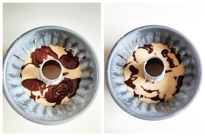 Vanilla and Cocoa Ring Cake