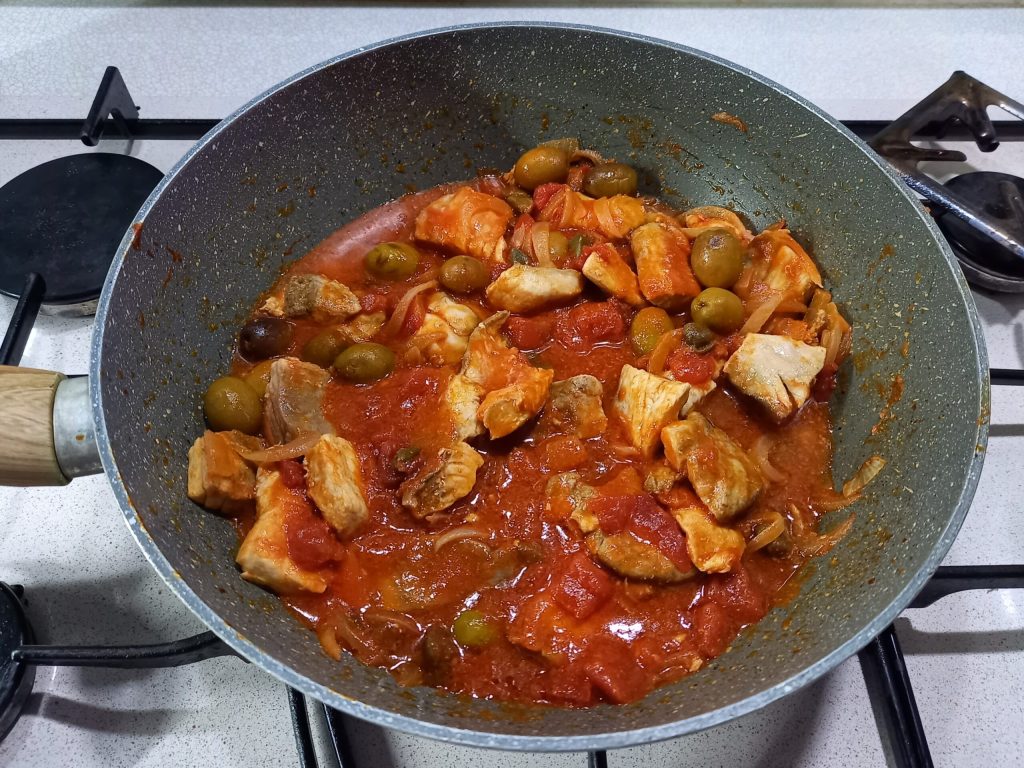 Amberjack Stew “a ghiotta” by Rita