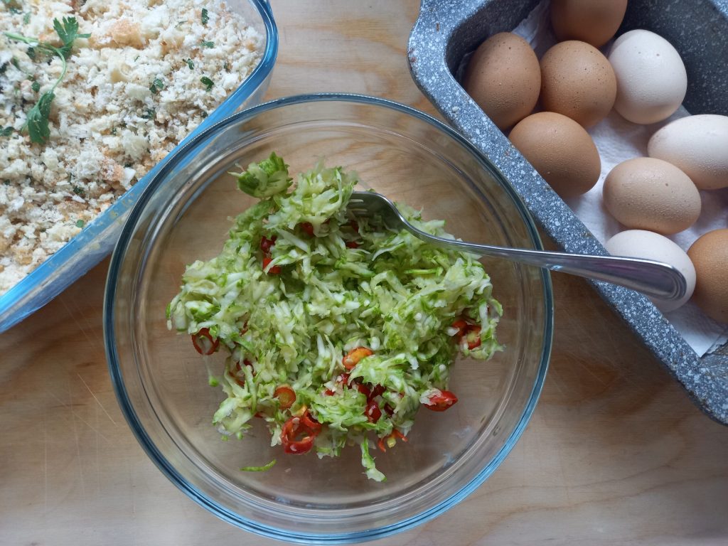 Zucchini and Red Pepper Burgers
