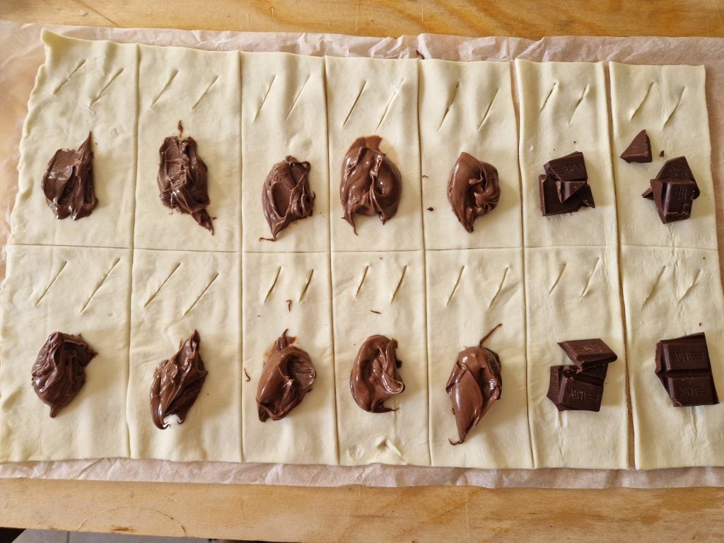 Quick Chocolate Puff Pastry Cookies