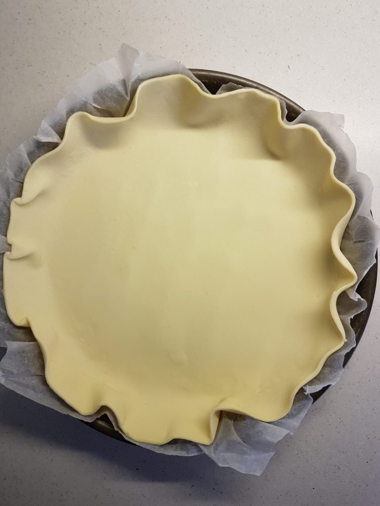 Savory Pie with Squash and Smoked Cheese