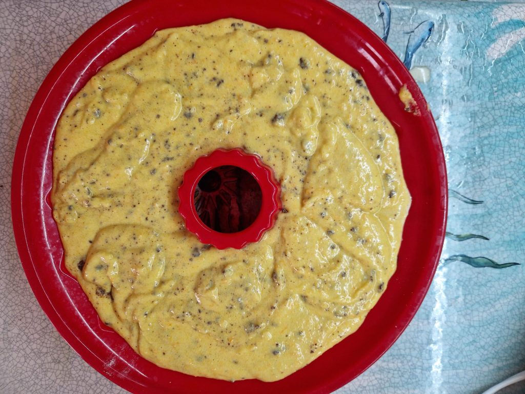 Carrot and Chocolate Chip Bundt Cake