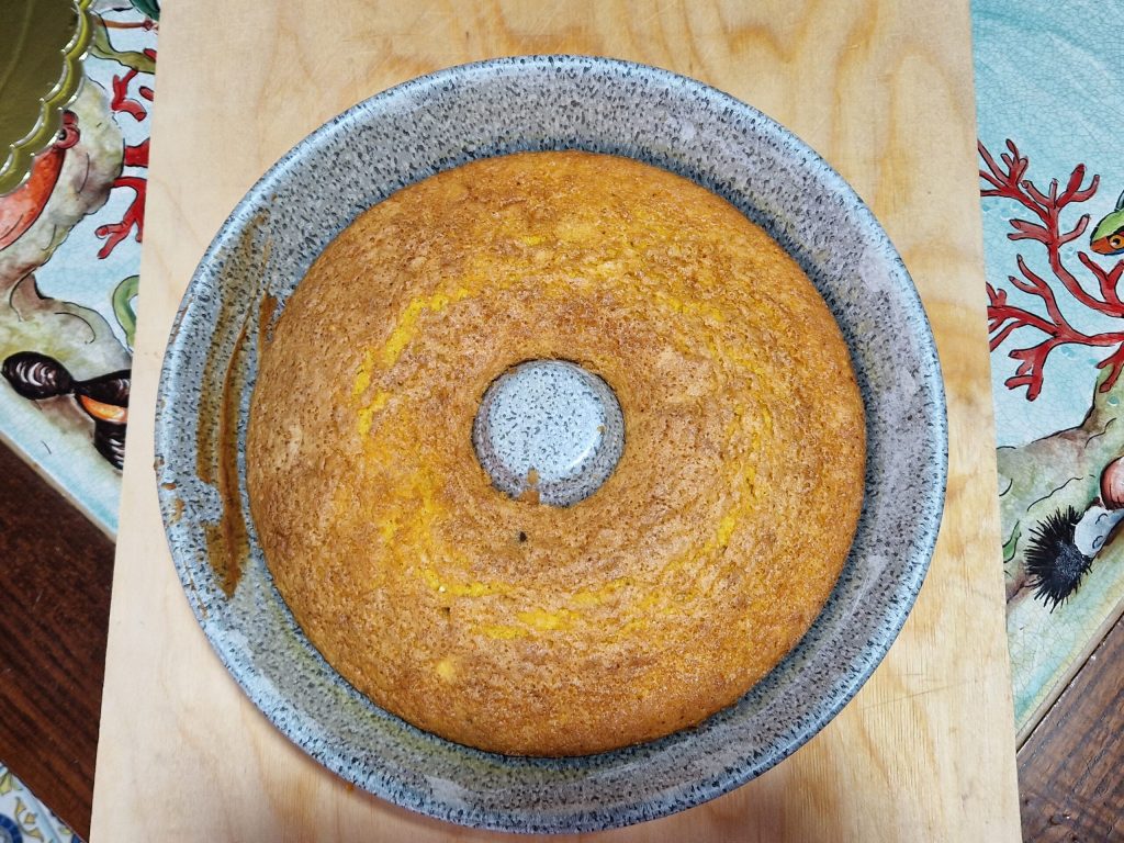 Pumpkin and Chocolate Chip Bundt Cake
