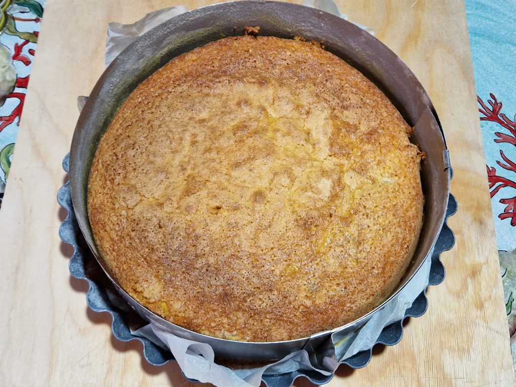 cake in pan
