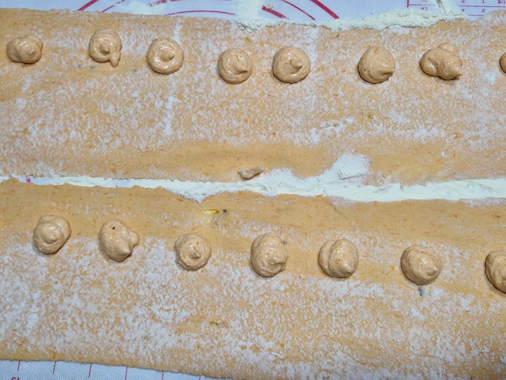 Pumpkin Ravioli without Eggs