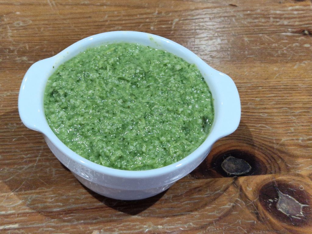 Pesto with Broccoli Rabe