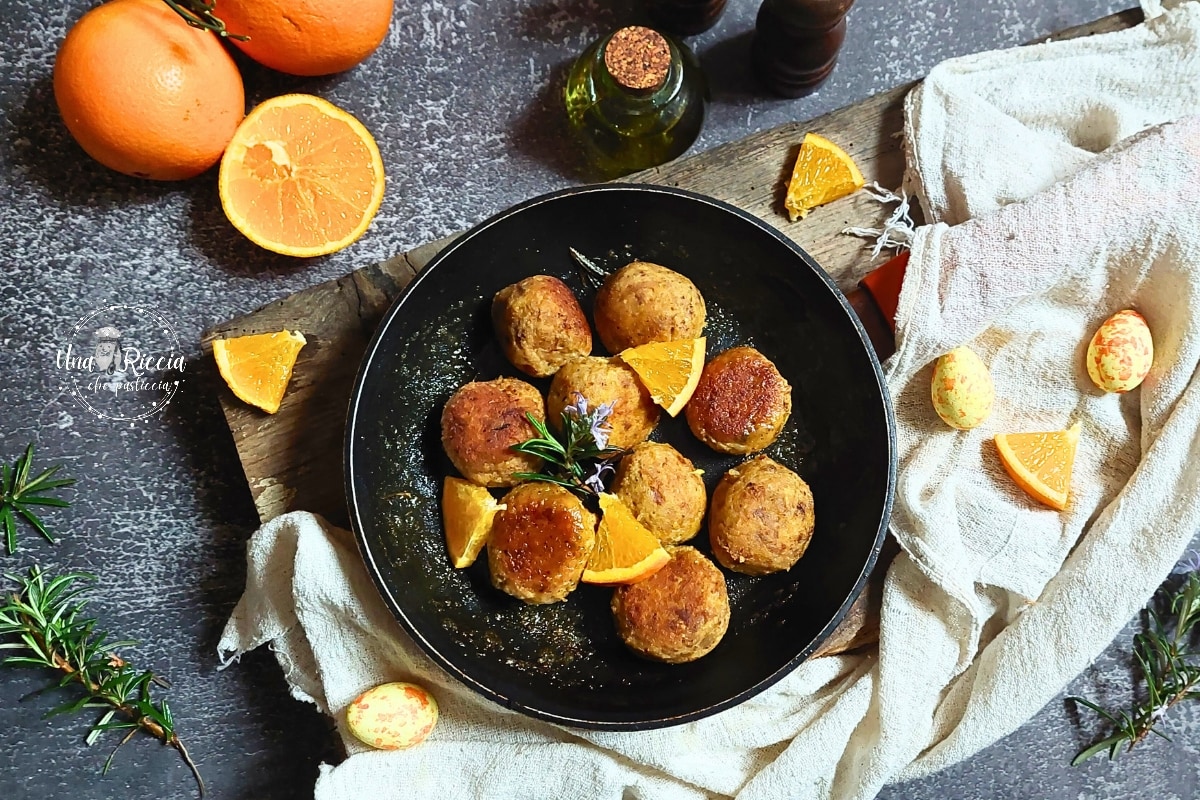 Lamb Meatballs. Recycling leftover roasted lamb