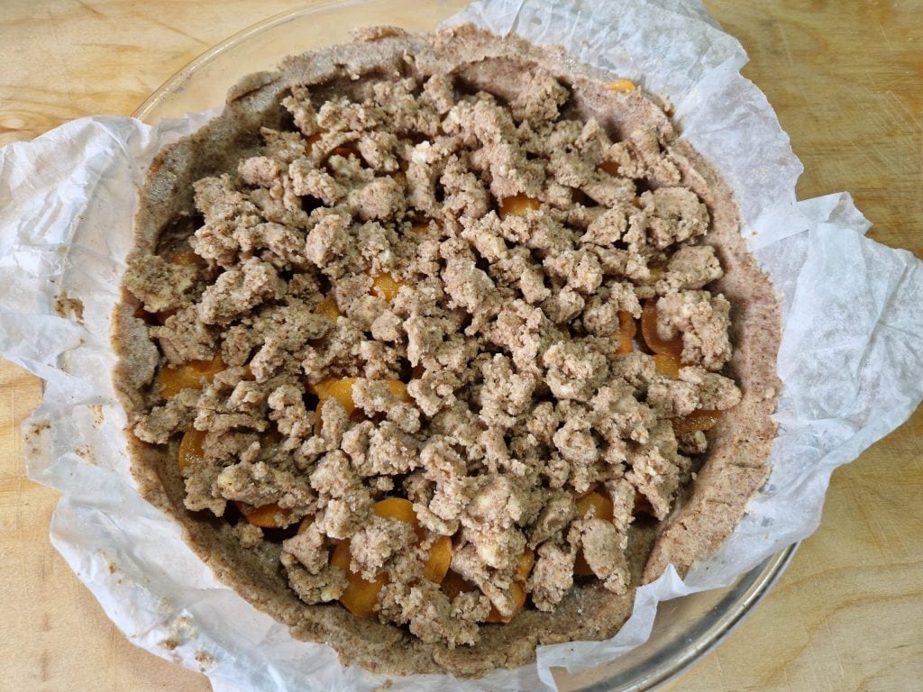 The Apricot Crumble with Oat Flour