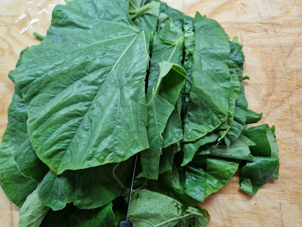 The Original Sicilian Pasta with Tenerumi Recipe