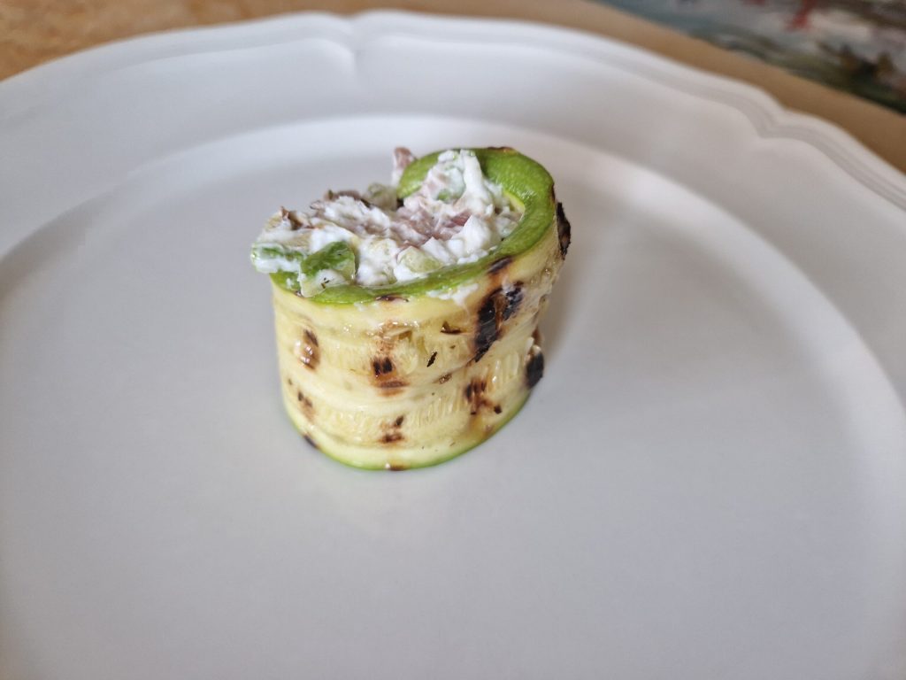 The Cold Zucchini Spiral Cake