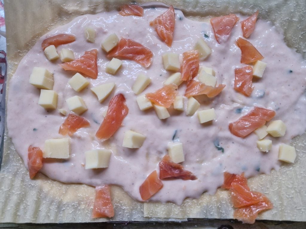 The Salmon Lasagna Pie