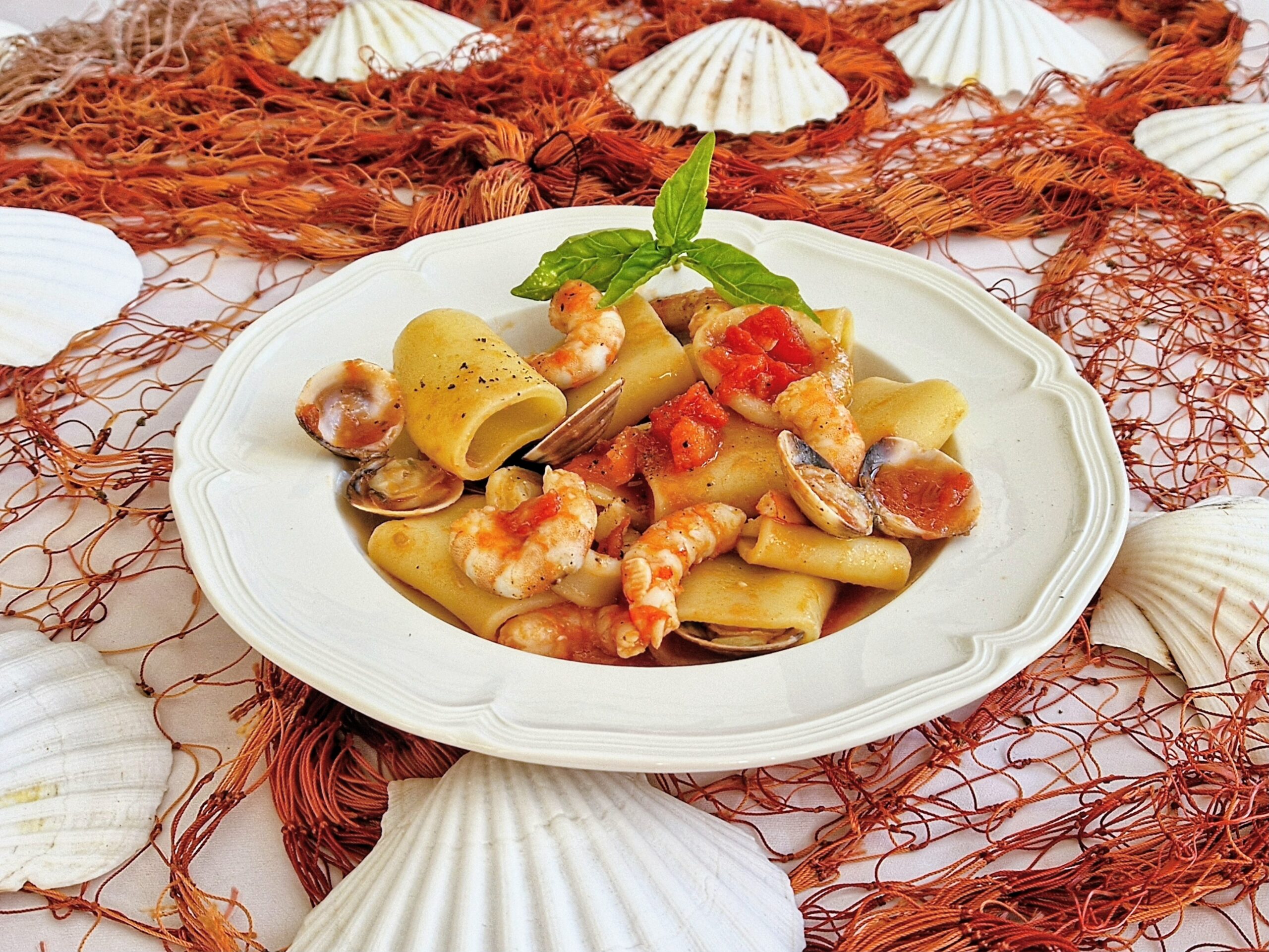 Seafood Paccheri