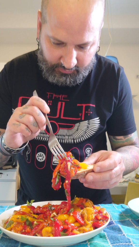 Roasted Peeled Peppers: A Hit! Perfect Peeling Trick