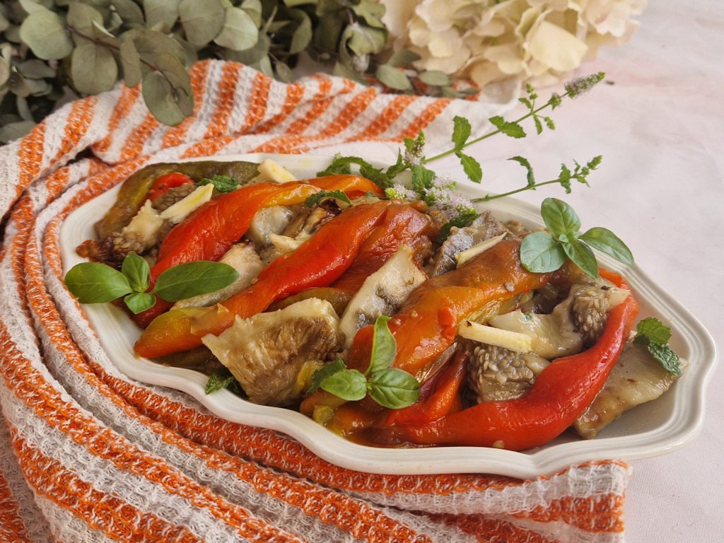 How to Cook Peppers and Eggplants in an Air Fryer