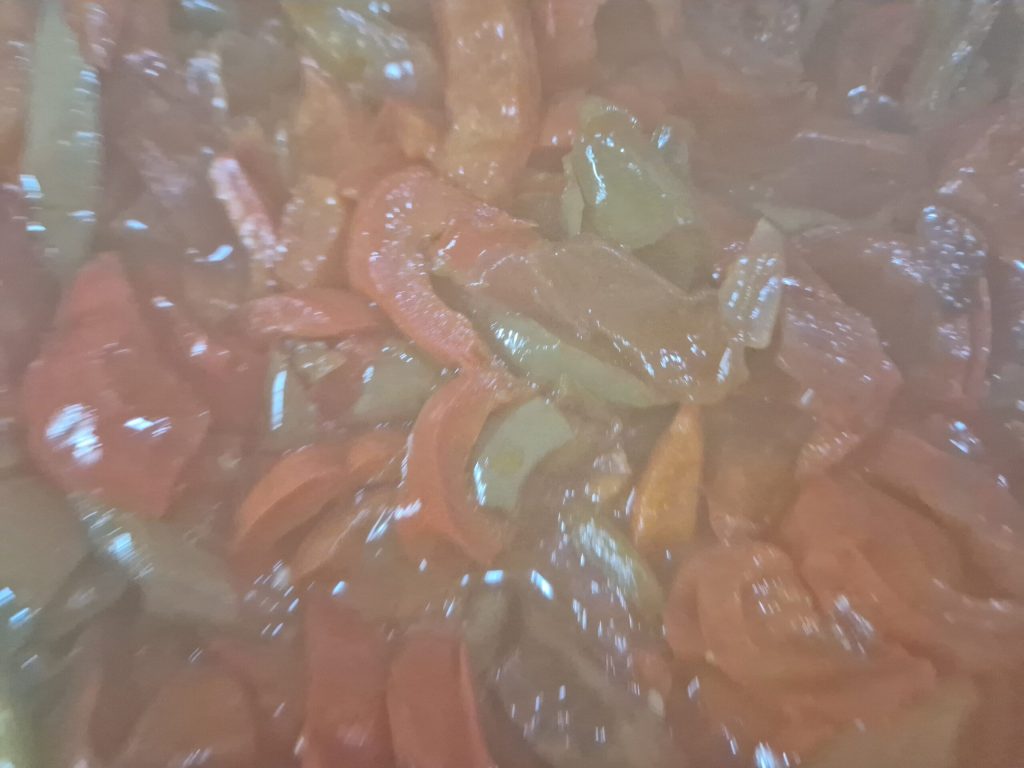 Sweet and Sour Peppers in a Jar