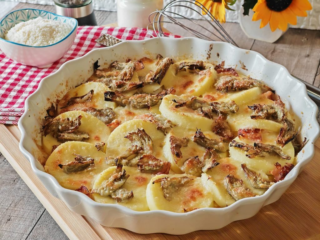 Roman-style Gnocchi with Artichokes