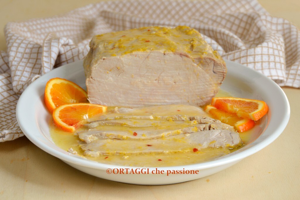 Orange Pork Loin – Thin Slices
