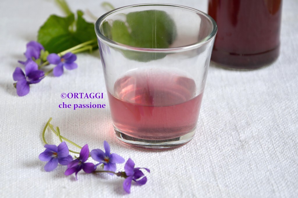 Violet Syrup – for Cocktails or Tea
