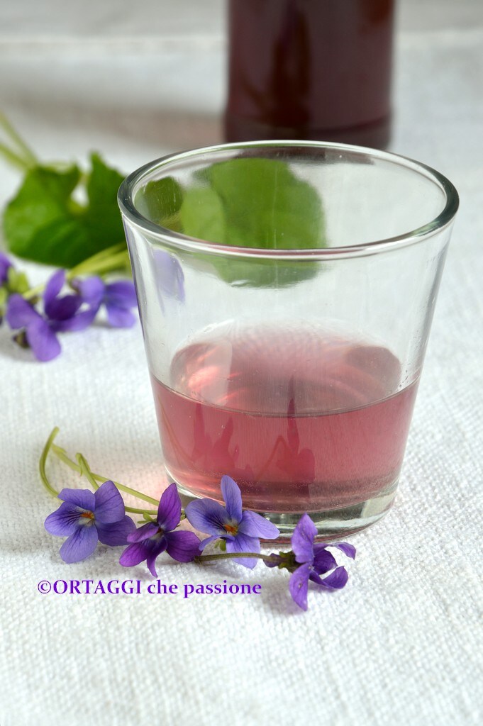 violet syrup COCKTAIL