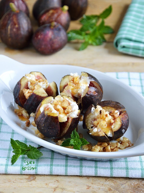 Quick dessert with figs ORTAGGI che PASSIONE by Sara Breadstick