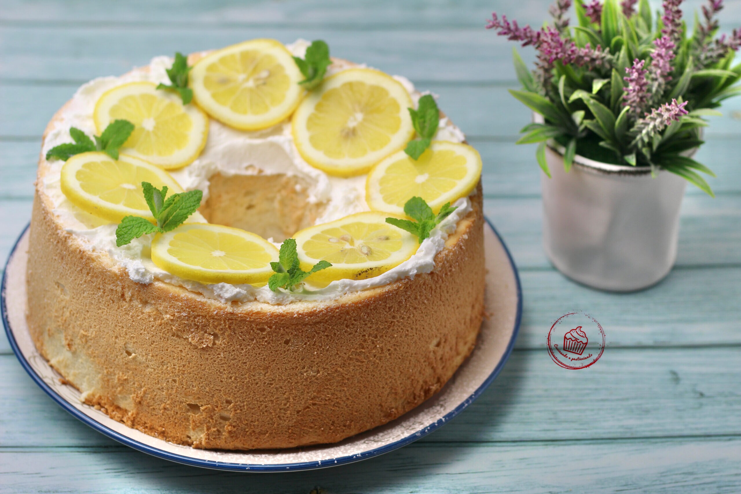 Lemon Angel Cake