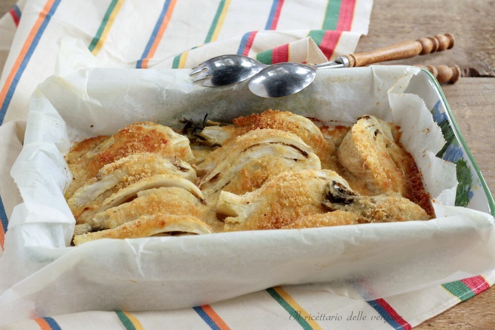 Gratinated Fennel Wedges