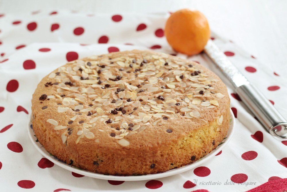 Orange Cake with Chocolate
