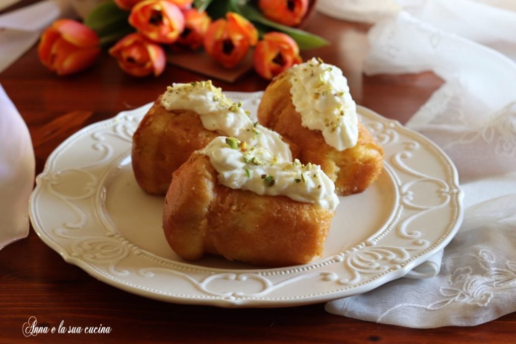 Babà with Bergamot Cream