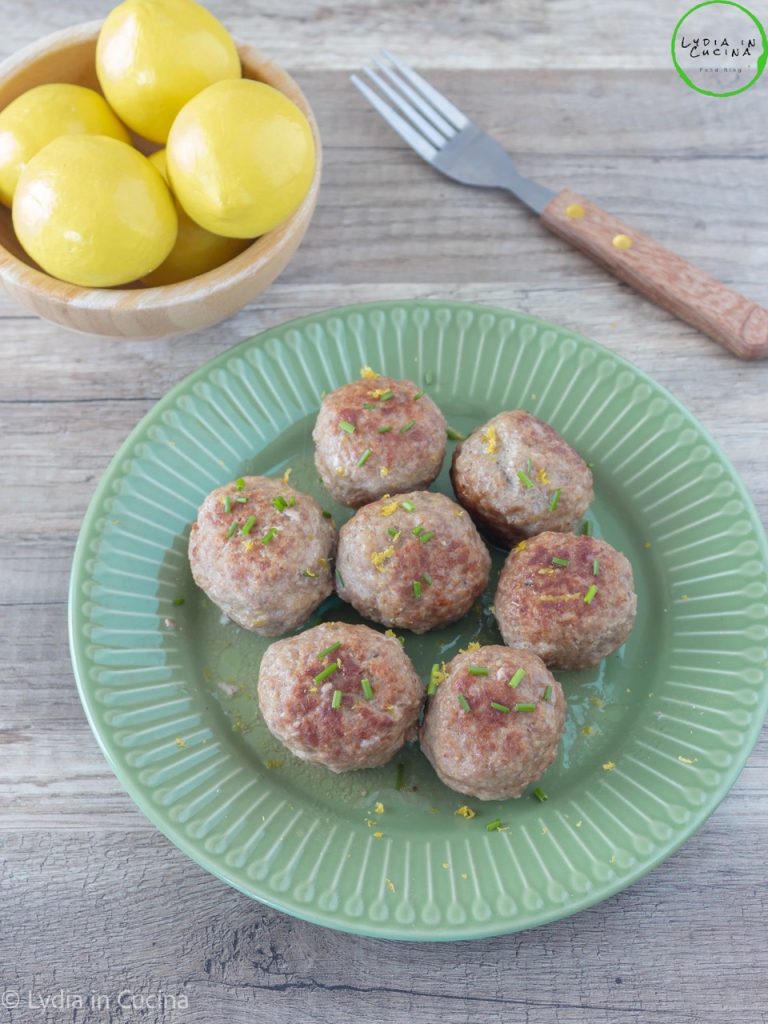 lemon meatballs