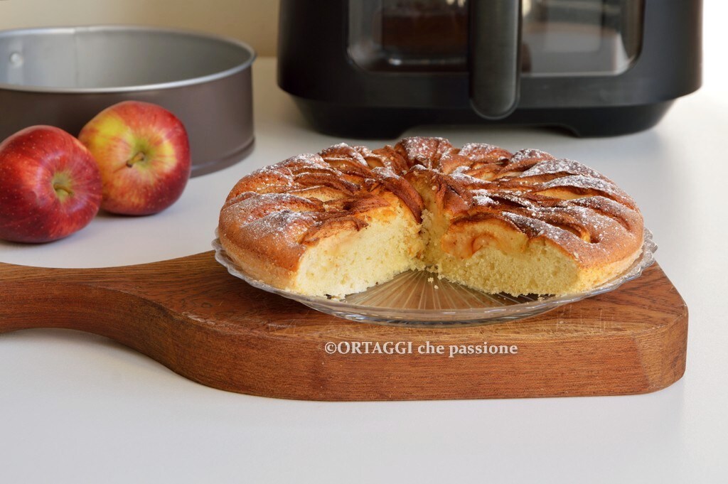 Air Fryer Apple Cake