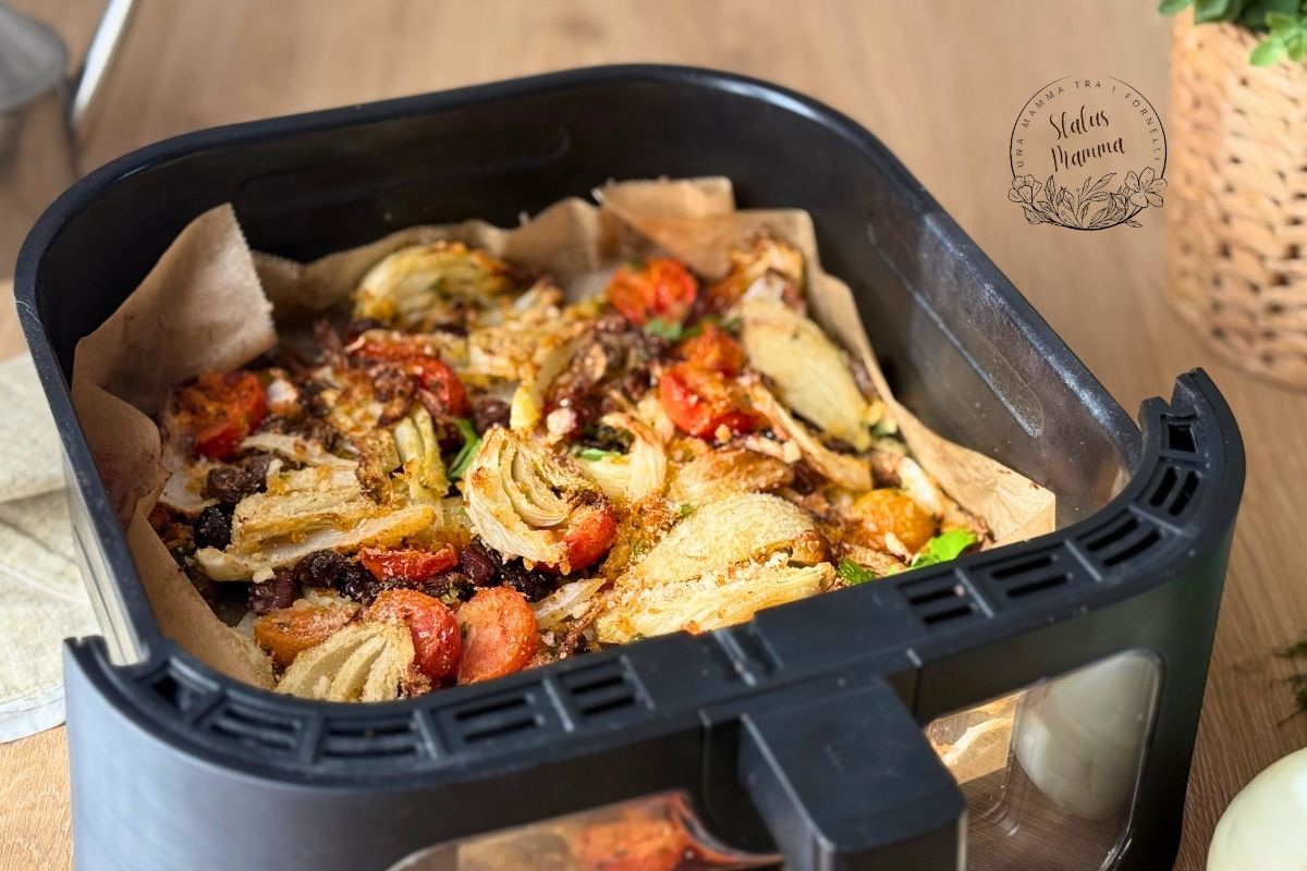 Mediterranean-Style Gratinated Fennel in Air Fryer