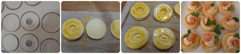 puff pastry stars christmas wreath appetizer recipe