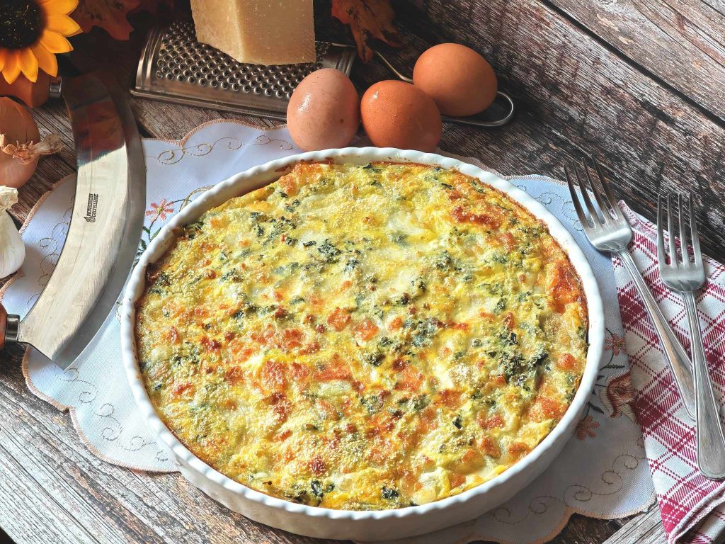 Chard and Mozzarella Pie