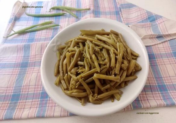 Green Beans Genoese Style