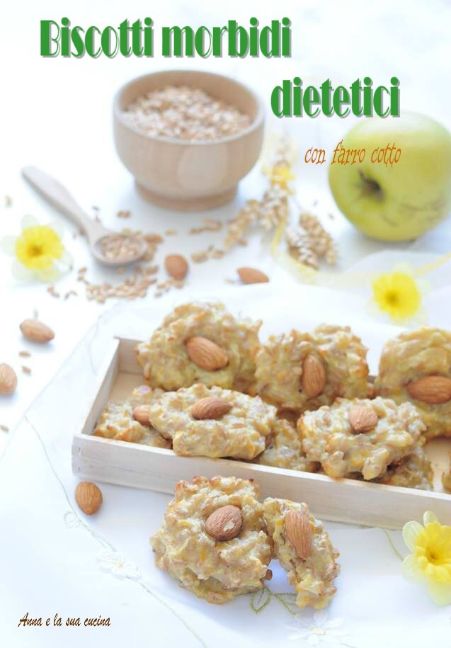 Soft Diet Cookies with Cooked Spelt