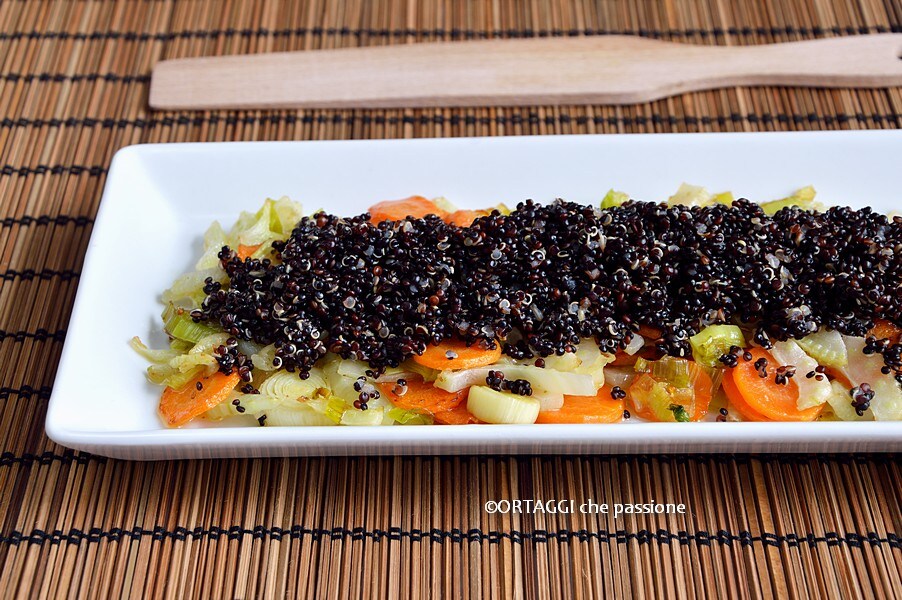 Quinoa with Stir-Fried Vegetables
