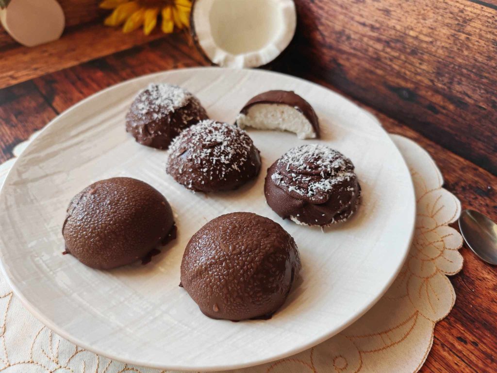 Coconut and Chocolate Ice Cream