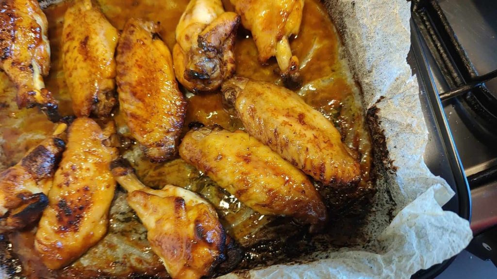 Glazed Chicken Wings