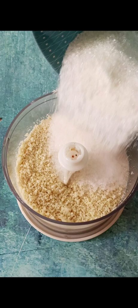 Add the sugar