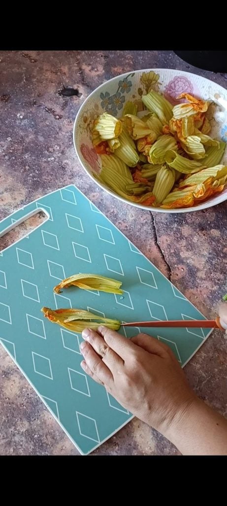 Cut them into strips