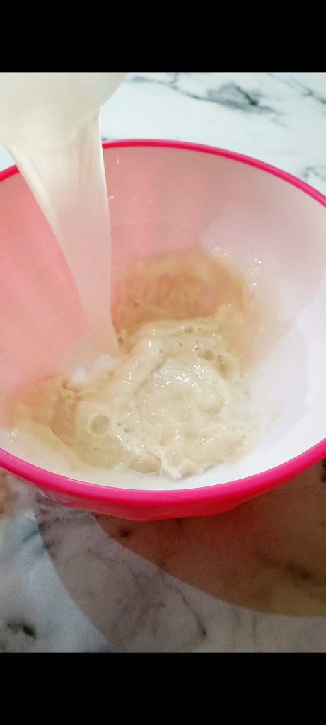 Water and yeast
