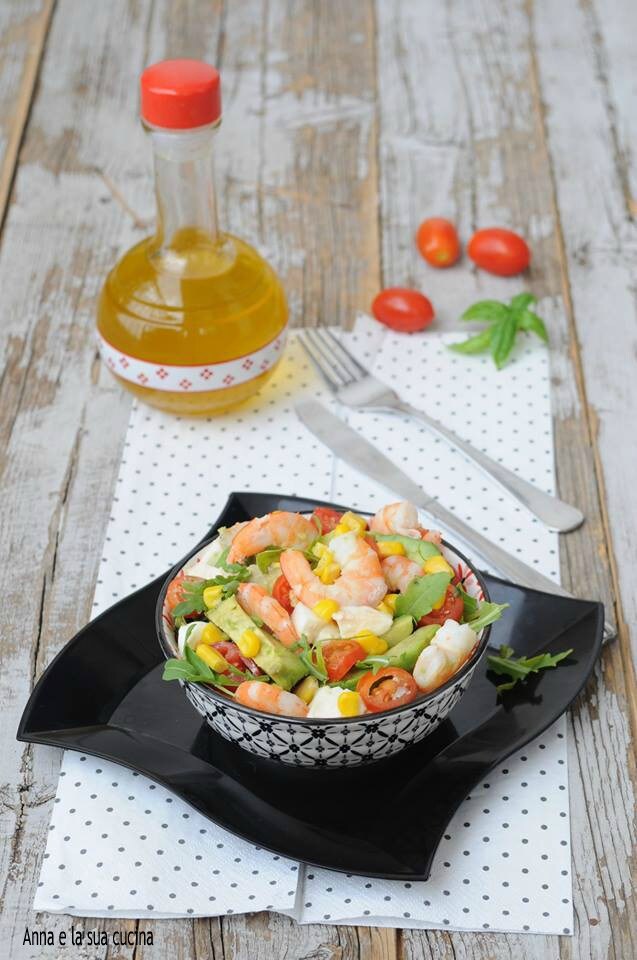 Mixed Salad with Added Avocado
