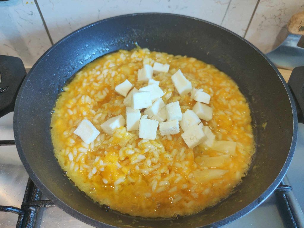Pumpkin and Taleggio Risotto