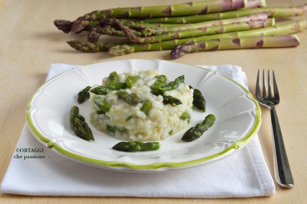 asparagus risotto ORTAGGI passion by Sara