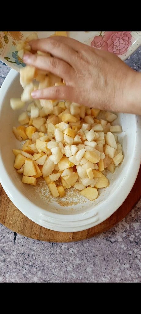 Place them in the baking dish