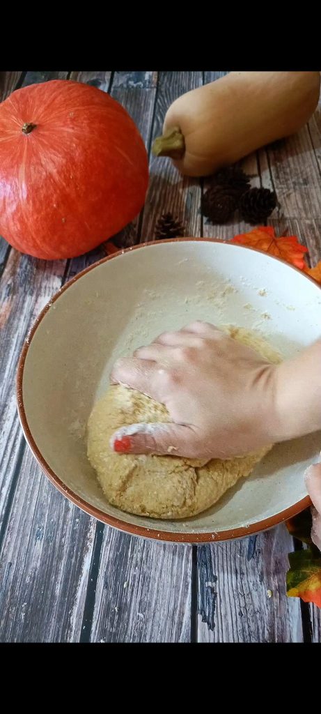 Add flour and salt