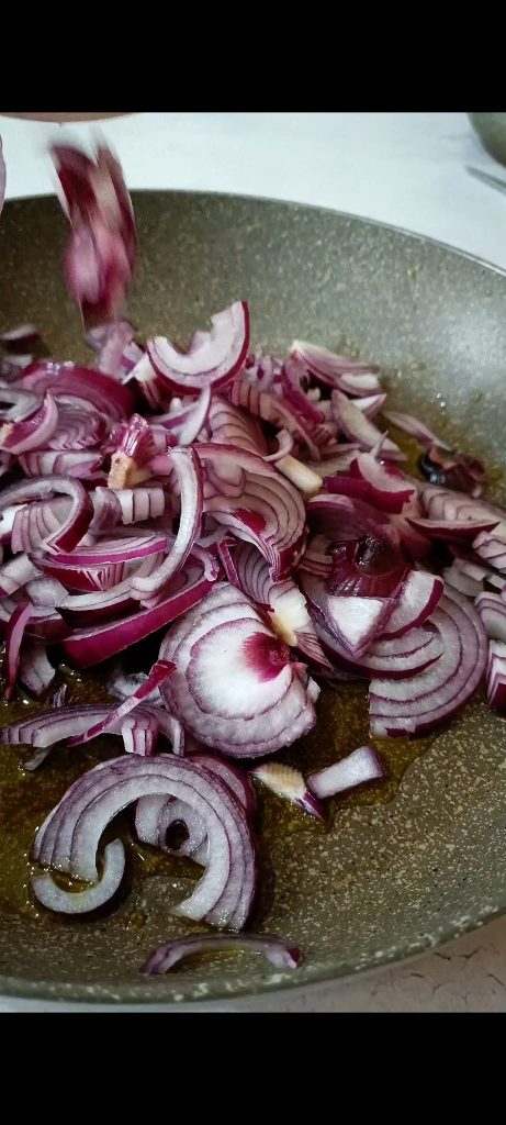 We cook them in a pan with oil